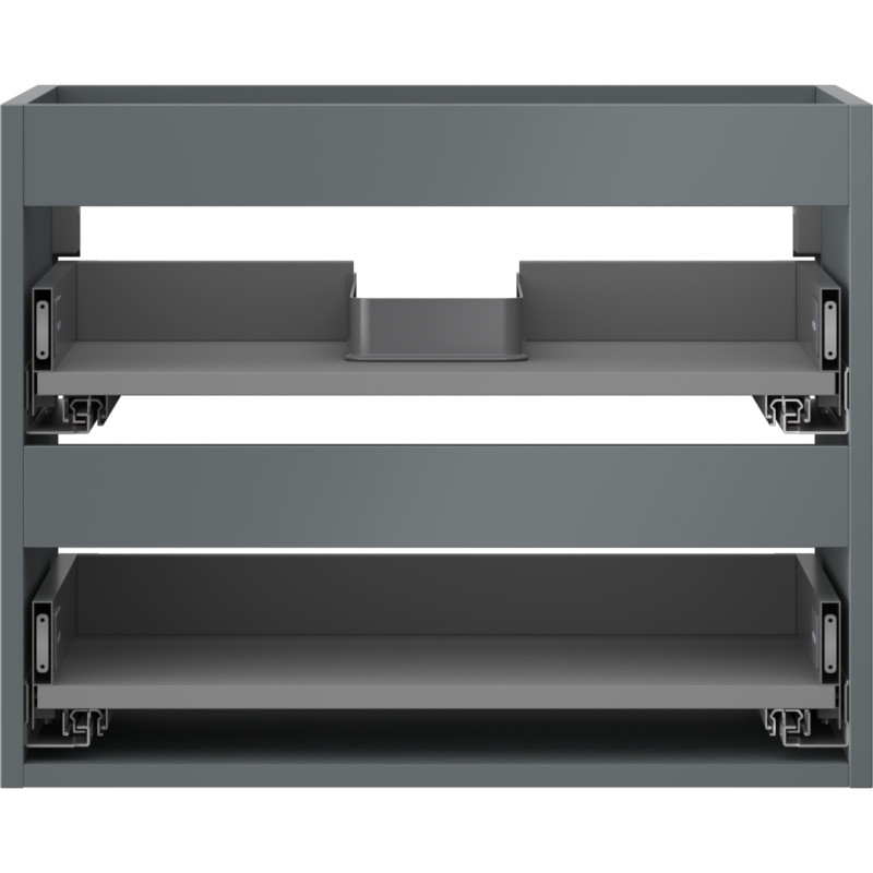 Mexen Box-A korpus szafki podumywalkowej 60 cm, 2 szuflady, grafit mat - 91AX0-0600-470-2-66