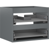 Mexen Box-A korpus szafki podumywalkowej 60 cm, 2 szuflady, grafit mat - 91AX0-0600-470-2-66