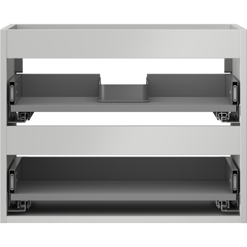 Mexen Box-A korpus szafki podumywalkowej 60 cm, 2 szuflady, szary mat - 91AX0-0600-470-2-62