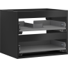 Mexen Box-A korpus szafki podumywalkowej 60 cm, 2 szuflady, czarny mat - 91AX0-0600-470-2-71