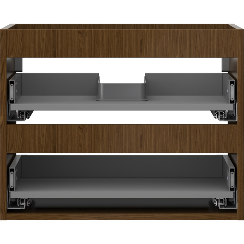 Mexen Box-A korpus szafki podumywalkowej 60 cm, 2 szuflady, orzech - 91AX0-0600-470-2-86