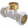 Mexen PEX-S trójnik skręcany PEX 25 x 3/4 GZ x 25 - W97233-2534M25-00