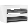 Mexen Box-A korpus szafki podumywalkowej 70 cm, 2 szuflady, biały połysk - 91AX0-0700-470-2-00