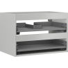 Mexen Box-A korpus szafki podumywalkowej 70 cm, 2 szuflady, szary mat - 91AX0-0700-470-2-62