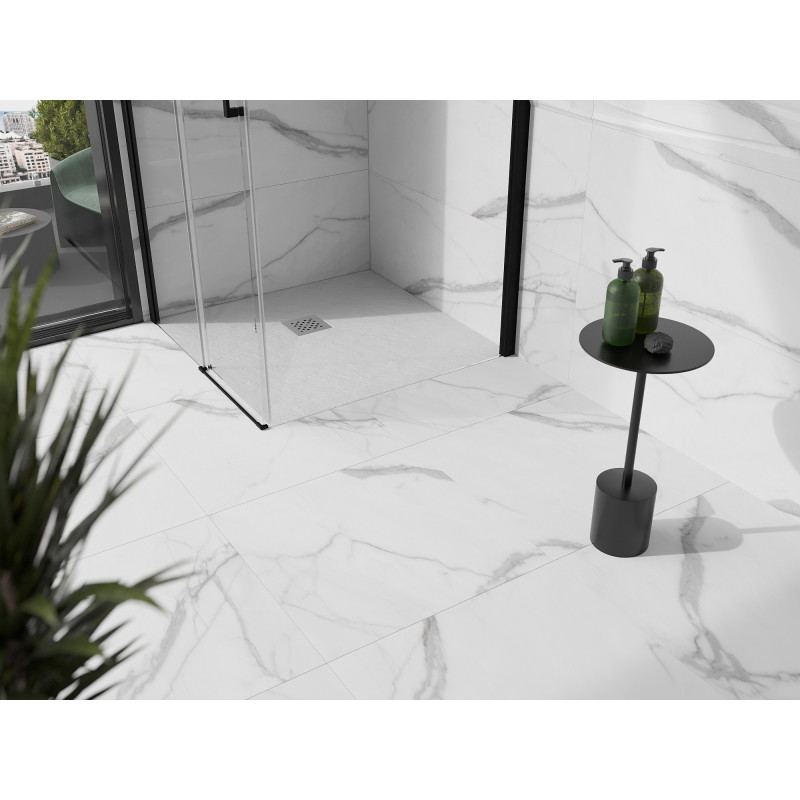 Mexen Stone+ brodzik kompozytowy kwadratowy 80 x 80 cm, biały - 44108080