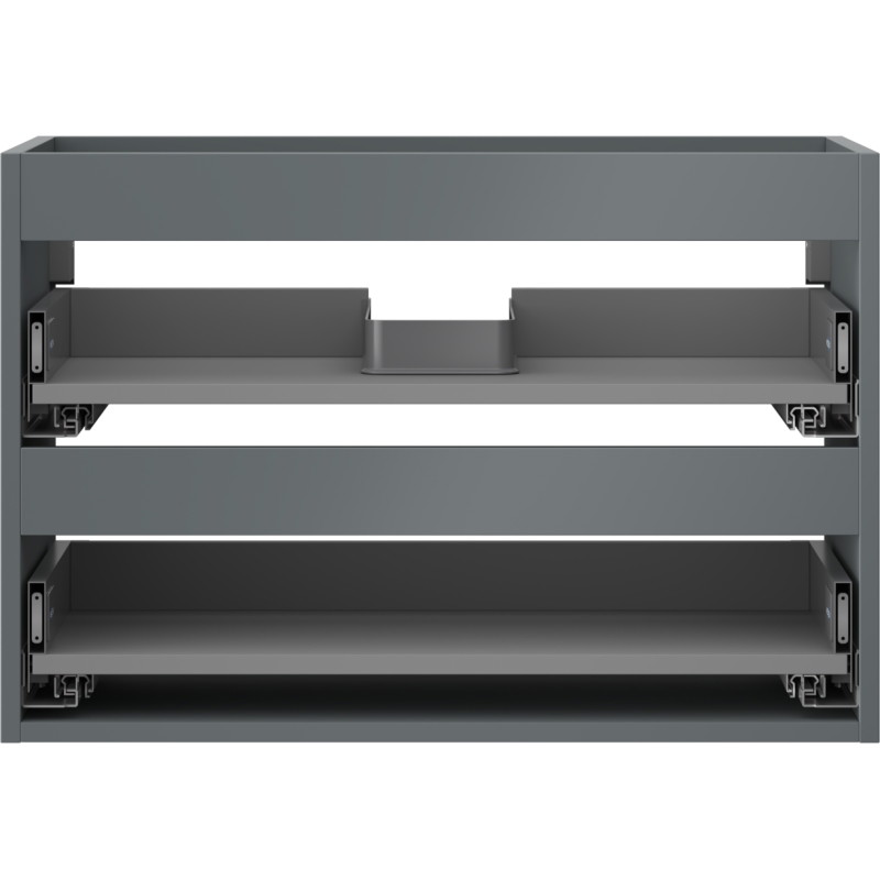 Mexen Box-A korpus szafki podumywalkowej 70 cm, 2 szuflady, grafit mat - 91AX0-0700-470-2-66
