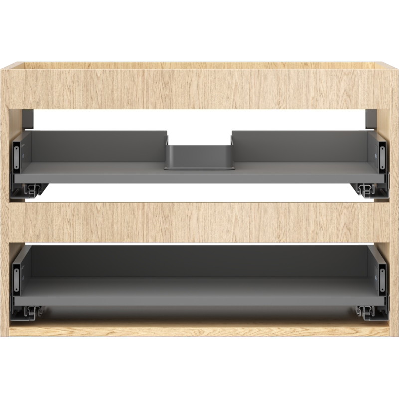 Mexen Box-A korpus szafki podumywalkowej 70 cm, 2 szuflady, dąb - 91AX0-0700-470-2-81
