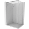 Mexen Rox kabina prysznicowa rozsuwana 90 x 95 cm, transparent, chrom - 8C2-090-095-01-00
