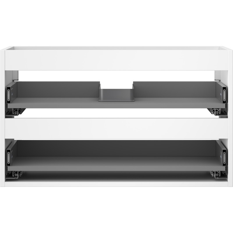 Mexen Box-A korpus szafki podumywalkowej 80 cm, 2 szuflady, biały mat - 91AX0-0800-470-2-01