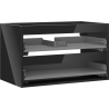 Mexen Box-A korpus szafki podumywalkowej 80 cm, 2 szuflady, czarny połysk - 91AX0-0800-470-2-70