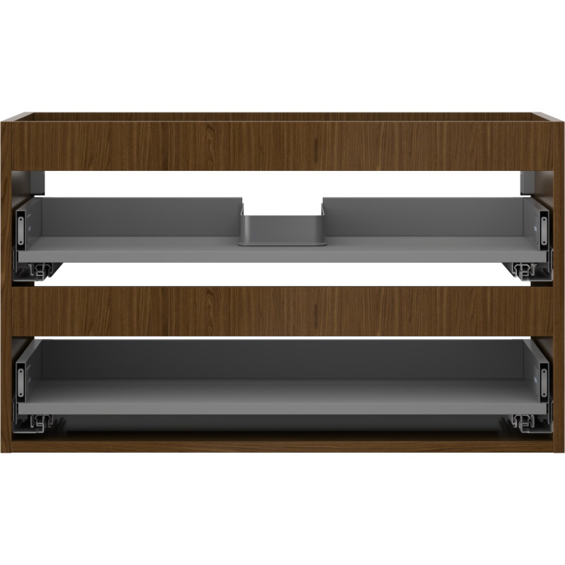 Mexen Box-A korpus szafki podumywalkowej 80 cm, 2 szuflady, orzech - 91AX0-0800-470-2-86