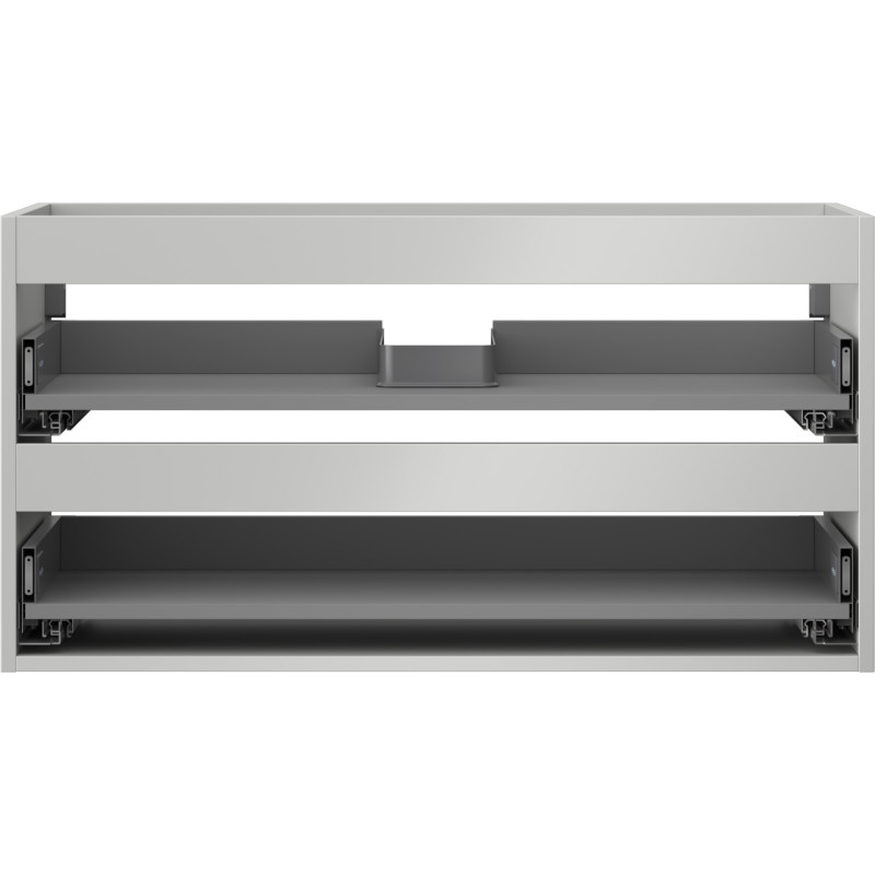Mexen Box-A korpus szafki podumywalkowej 90 cm, 2 szuflady, szary mat - 91AX0-0900-470-2-62