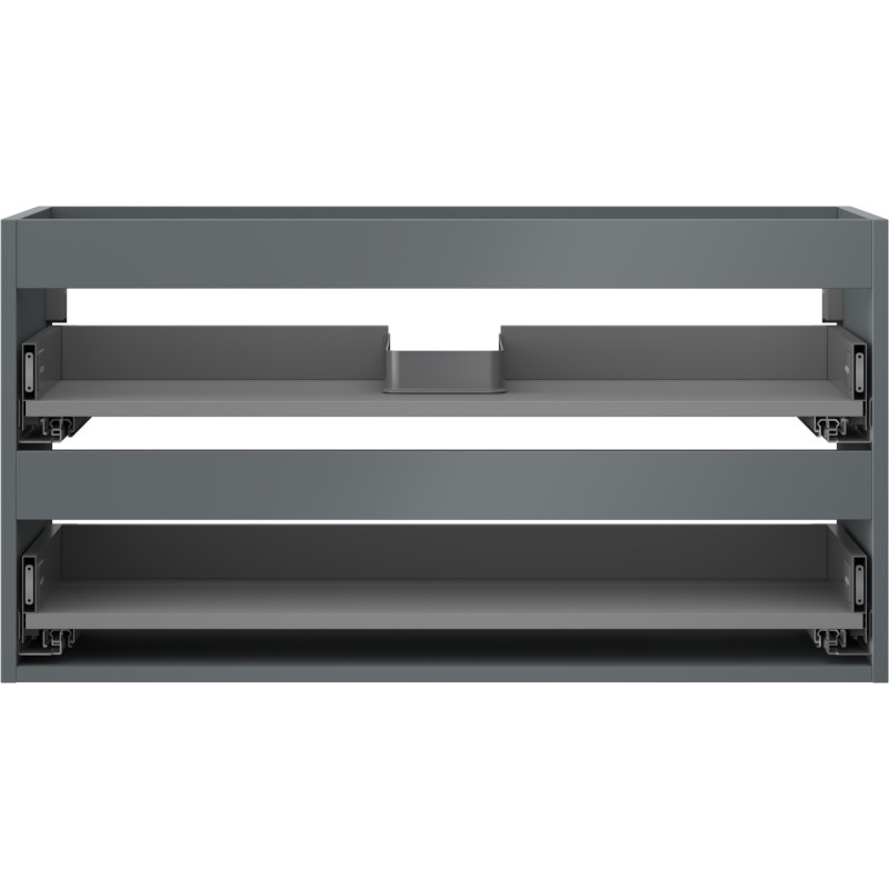 Mexen Box-A korpus szafki podumywalkowej 90 cm, 2 szuflady, grafit mat - 91AX0-0900-470-2-66