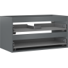 Mexen Box-A korpus szafki podumywalkowej 90 cm, 2 szuflady, grafit mat - 91AX0-0900-470-2-66