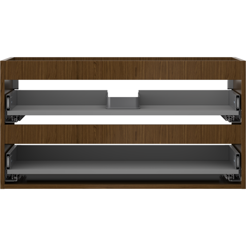 Mexen Box-A korpus szafki podumywalkowej 90 cm, 2 szuflady, orzech - 91AX0-0900-470-2-86