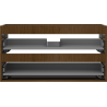 Mexen Box-A korpus szafki podumywalkowej 90 cm, 2 szuflady, orzech - 91AX0-0900-470-2-86