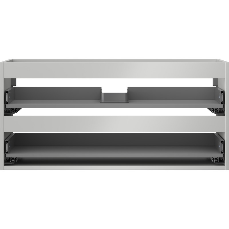 Mexen Box-A korpus szafki podumywalkowej 100 cm, 2 szuflady, szary mat - 91AX0-1000-470-2-62