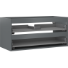 Mexen Box-A korpus szafki podumywalkowej 100 cm, 2 szuflady, grafit mat - 91AX0-1000-470-2-66