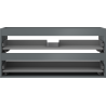 Mexen Box-A korpus szafki podumywalkowej 100 cm, 2 szuflady, grafit mat - 91AX0-1000-470-2-66