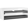 Mexen Box-A korpus szafki podumywalkowej 120 cm, 2 szuflady, biały połysk - 91AX0-1200-470-2-00