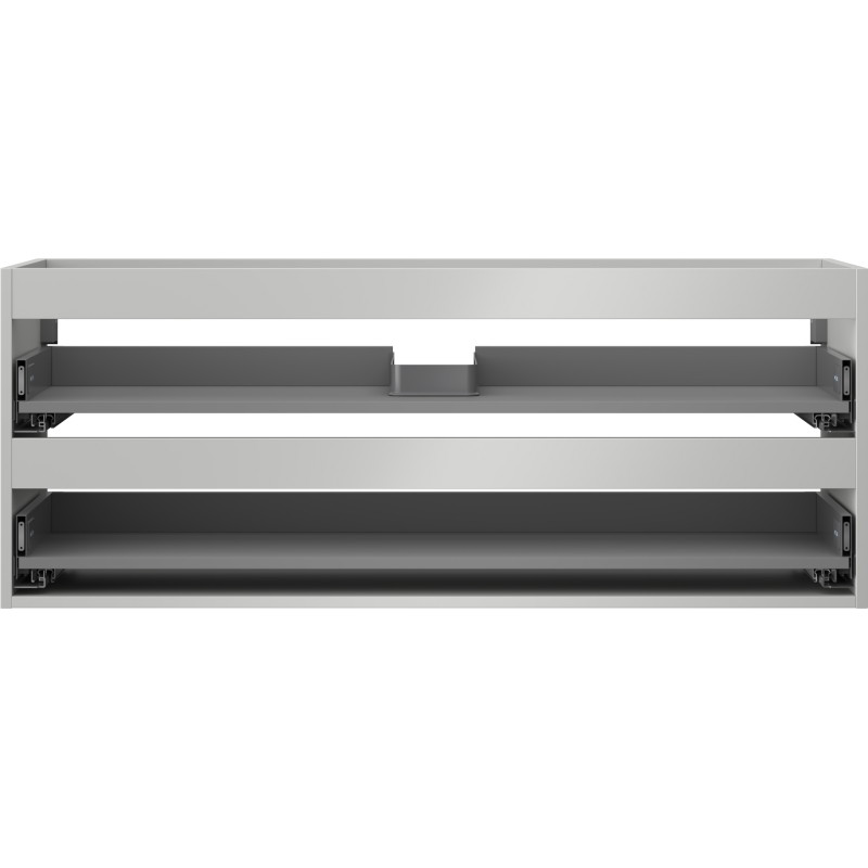 Mexen Box-A korpus szafki podumywalkowej 120 cm, 2 szuflady, szary mat - 91AX0-1200-470-2-62