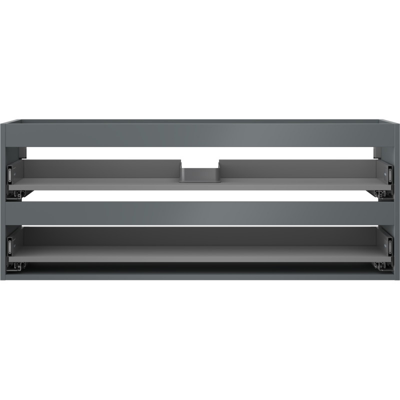 Mexen Box-A korpus szafki podumywalkowej 120 cm, 2 szuflady, grafit mat - 91AX0-1200-470-2-66