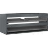 Mexen Box-A korpus szafki podumywalkowej 120 cm, 2 szuflady, grafit mat - 91AX0-1200-470-2-66