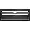 Mexen Box-A korpus szafki podumywalkowej 120 cm, 2 szuflady, czarny mat - 91AX0-1200-470-2-71