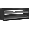 Mexen Box-A korpus szafki podumywalkowej 120 cm, 2 szuflady, czarny mat - 91AX0-1200-470-2-71
