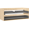 Mexen Box-A korpus szafki podumywalkowej 120 cm, 2 szuflady, dąb - 91AX0-1200-470-2-81