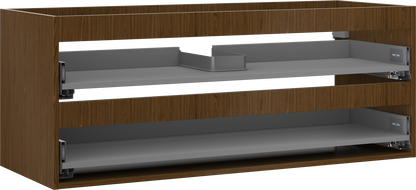 Mexen Box-A korpus szafki podumywalkowej 120 cm, 2 szuflady, orzech - 91AX0-1200-470-2-86
