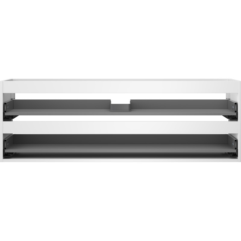 Mexen Box-A korpus szafki podumywalkowej 140 cm, 2 szuflady, biały mat - 91AX0-1400-470-2-01
