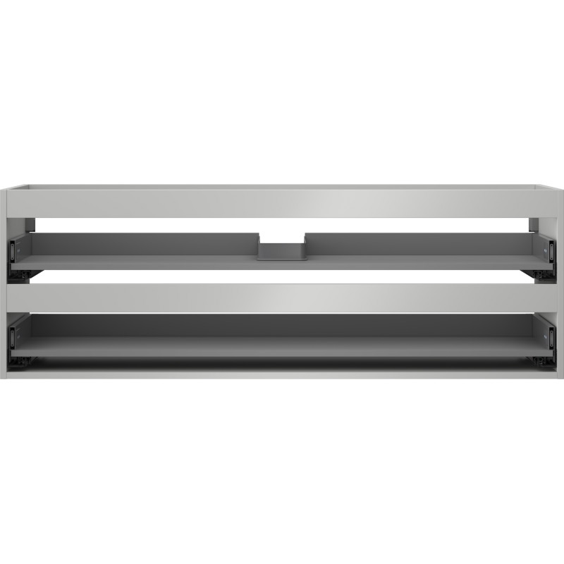 Mexen Box-A korpus szafki podumywalkowej 140 cm, 2 szuflady, szary mat - 91AX0-1400-470-2-62