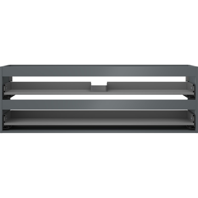 Mexen Box-A korpus szafki podumywalkowej 140 cm, 2 szuflady, grafit mat - 91AX0-1400-470-2-66