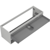 Mexen Box-A korpus szafki podumywalkowej 140 cm, 2 szuflady, szary mat - 91AX0-1400-470-2-62