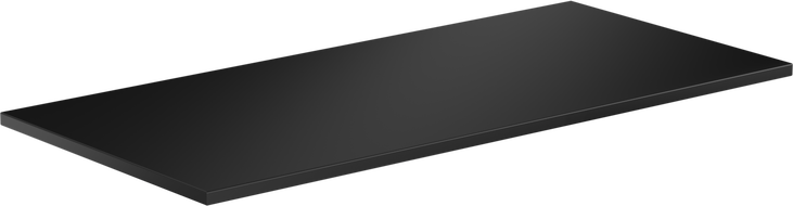 Mexen Uni blat naszafkowy 100 cm, czarny mat - 91AXX-1004-464-18-71