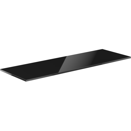 Mexen Uni blat naszafkowy 130 cm, czarny połysk - 91AXX-1304-464-18-70