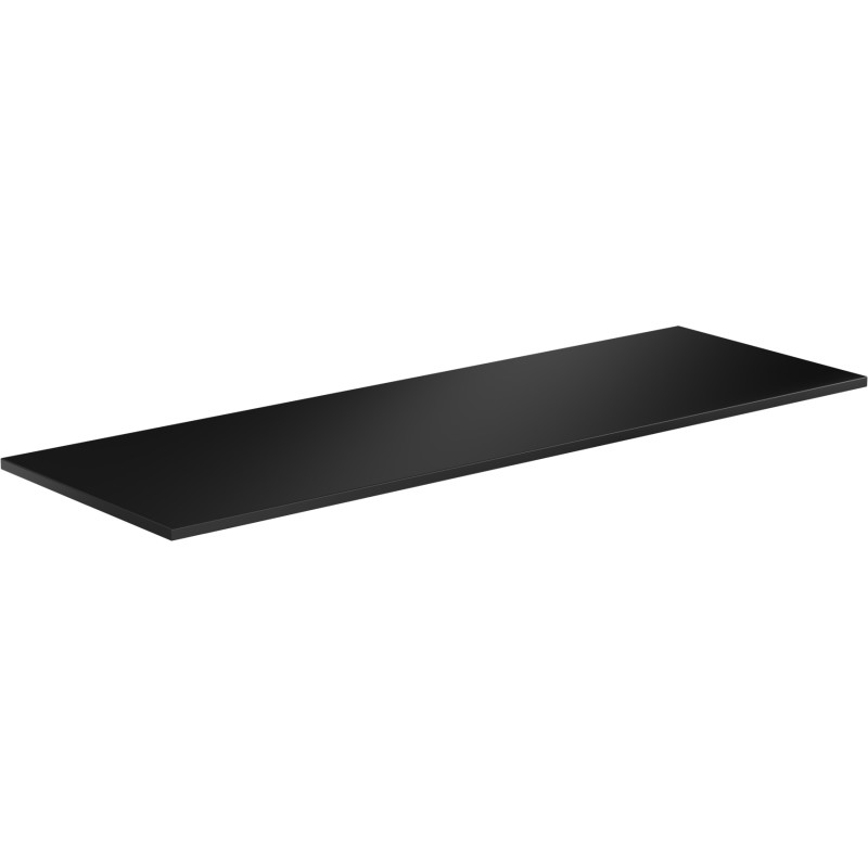 Mexen Uni blat naszafkowy 130 cm, czarny mat - 91AXX-1304-464-18-71