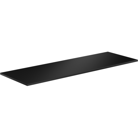 Mexen Uni blat naszafkowy 130 cm, czarny mat - 91AXX-1304-464-18-71