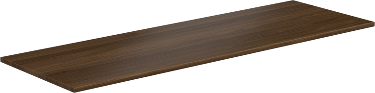 Mexen Uni blat naszafkowy 150 cm, orzech - 91AXX-1504-464-18-86