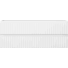 Mexen Rivel szafka łazienkowa podumywalkowa 120 cm, 2 szuflady, ryflowana , biała mat - 91A20-12047-2-BFF01