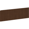 Mexen Rivel front ryflowany do korpusu szafki łazienkowej 60 x 20 cm, orzech - 91A20-0600-235-1-86