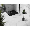 Mexen Stone+ brodzik kompozytowy kwadratowy 70 x 70 cm, czarny - 44707070