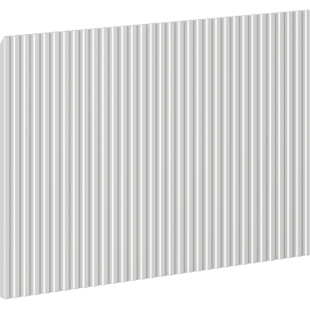 Mexen Rivel front ryflowany do korpusu szafki łazienkowej 45 x 43,5 cm, szary mat - 91A20-0450-470-1-62