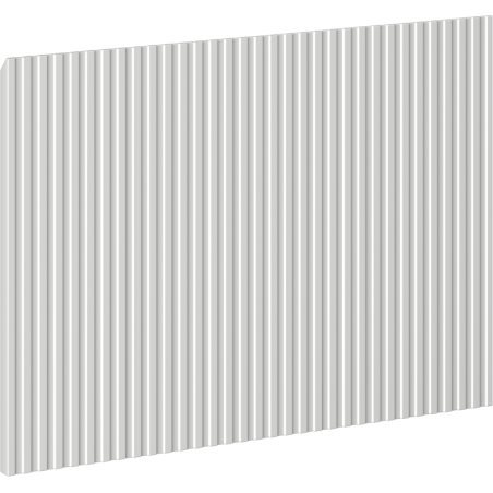 Mexen Rivel front ryflowany do korpusu szafki łazienkowej 50 x 43,5 cm, szary mat - 91A20-0500-470-1-62
