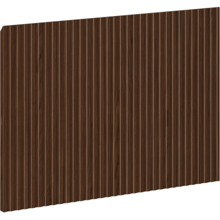 Mexen Rivel front ryflowany do korpusu szafki łazienkowej 45 x 43,5 cm, orzech - 91A20-0450-470-1-86