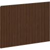 Mexen Rivel front ryflowany do korpusu szafki łazienkowej 45 x 43,5 cm, orzech - 91A20-0450-470-1-86