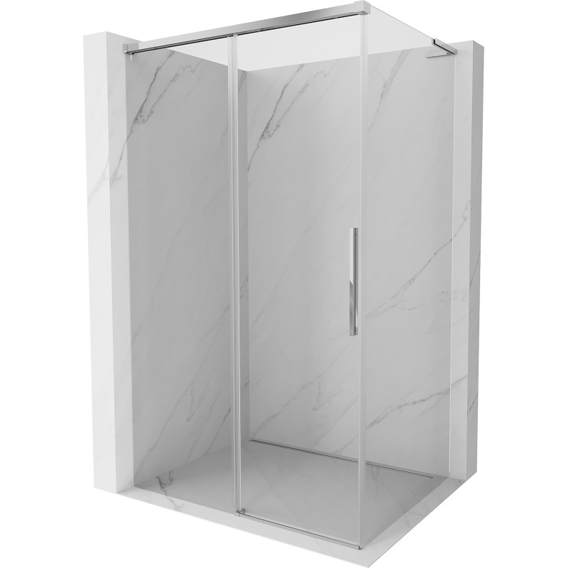 Mexen Rox L kabina prysznicowa rozsuwana 120 x 70 cm, transparent, chrom - 8C2L-120-070-01-00