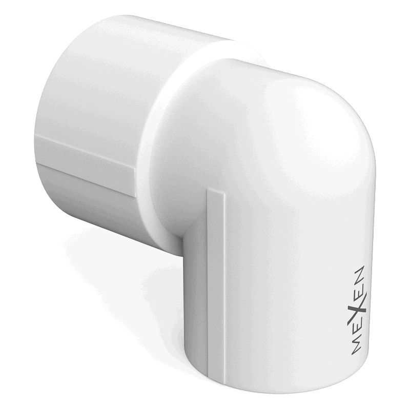 Mexen PPR kolano redukcyjne 90° zgrzewane do rur PPR 25 x 20, PN25 - W97325-2520-00