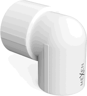 Mexen PPR kolano redukcyjne 90° zgrzewane do rur PPR 32 x 20, PN25 - W97325-3220-00